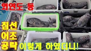 침선 어초 이렇게 공략 하였더니 백사장 해신 1호 외연도 등 Rockfish fishing