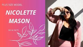 Nicolette Mason. Social media star. Stylist. Designer.