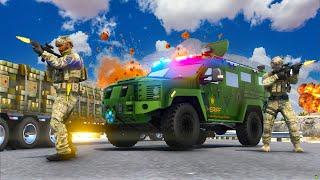 SWAT Escorting TOP SECRET Cargo in GTA 5 RP!