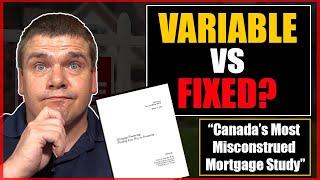 Comparing Variable and Fixed Rate Mortgages in Canada