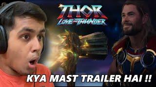 THOR LOVE AND THUNDER TRAILER REACTION !! THOR KI LAST MOVIE ?? - piyushonyt