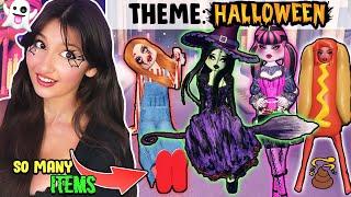 Buying *NEW* HALLOWEEN Themes In Dress To Impress! (USING NEW ITEMS)