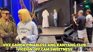 VICE GANDA PINA BLESS ANG CLUB KASAMA ANG MGA BUSINESS PARTNERS, VICEION OFFCAM SWEETNESS