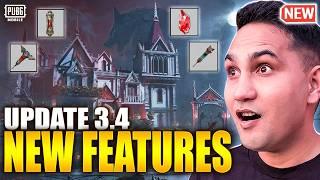 PUBG Mobile Update 3.4 New Features | Update 3.4 Tips And Tricks | PUBG MOBILE | BGMI