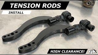 Gktech V4.2 SR Chassis Tension Rods - Install