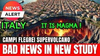 Magma and NOT Gases is causing the Land Uplift ! Magma has risen close to Surface ! Eruption Next ?