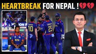 SA vs NEP : Heartbreaking loss for Nepal against South Africa! Fans बोले, "हार कर भी जीत गई Nepal"