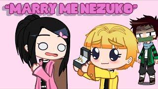 "Marry me Nezuko" (Marry me Rebecca meme) //Gacha Club//Kimetsu no Yaiba //Role swap AU // iCherry