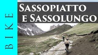 Tour in MTB del Sassopiatto e Sassolungo partendo da Campitello di Fassa