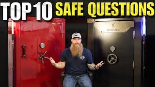 TOP 10 Gun Safe Questions | We Answer TEN of the Most Popular Safe Questions!