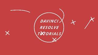 Motion Graphic Title Tutorial | Davinci Resolve 16