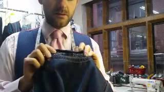 Vblog - The Denim Doctor Talks About TRUE RELIGION Jeans Fitment Size & Consturction