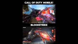 Bloodstrike Vs Codm #codmobile #bloodstrike #shortvideo