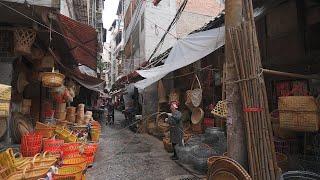 China's county town walk. Ordinary life in a traditional old neighborhood. Kaili(凯里), Guizhou・4K