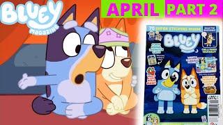 ️ BLUEY Magazine - April 2022 Issue Part 2 ‼️  | Bluey Books & Crafts | Disney Jr | ABC Kids