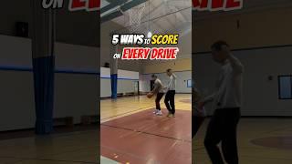 HOW TO SCORE ON EVERY DRIVE #basketball