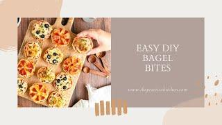 Easy DIY Bagel Bites | ThePracticalKitchen.com