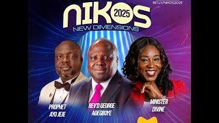 NIKOS 2025 DAY5 MORNING SESSION| PROPHET AYOJEJE@propheticstreams. |REV GEORGE ADEGBOYE.