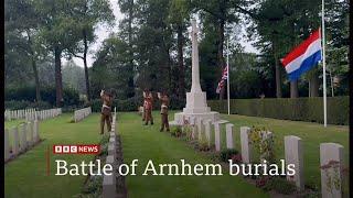 Second World War soldiers laid to rest before Arnhem 80th anniversary (Netherlands/(UK)) 18/Sep/2024