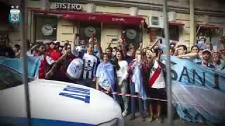 Rusia 2018: La Selección Argentina se instaló en el hotel con un enorme apoyo de sus hinchas