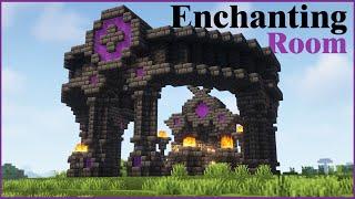 Minecraft: How to build an Epic Enchanting room | Tutorial