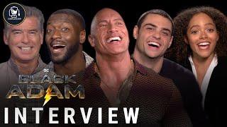 'Black Adam' Interviews with Dwayne Johnson, Pierce Brosnan & More