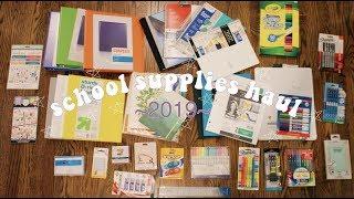 School Supplies Haul 2019 + GIVEAWAY ll Senior Year Edition