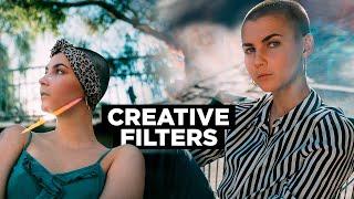 Creative PORTRAIT Photography using FILTERS [PrismLensFX] | Behind the scenes