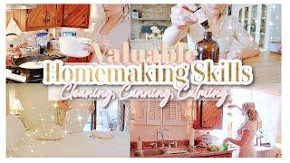 HOMEMAKING MOTIVATION | Learning New Skills (Canning,DIY Cleaning Solution) ViewStar Bedding