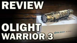 Olight Warrior 3: A Versatile Carry AND Weapon Light