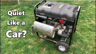 Will a Car Muffler Make a Generator Quiet?