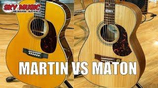 Martin vs Maton - An Acoustic Guitar Comparison!