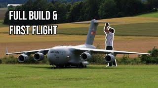 We spent 5 months building the worlds largest Boeing C-17 RC jet