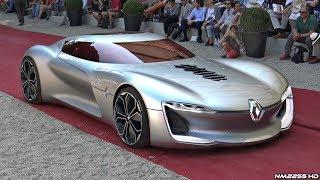 Renault Trezor Concept - Driving, Overview, Unique Features & Loading Into a Truck!