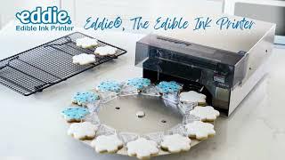 Decorate Cookies & Confections Quickly and Beautifully with Eddie® The Edible Ink Printer.