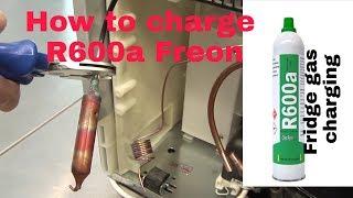 Fridge gas charging R600a ( Hindi & Urdu )