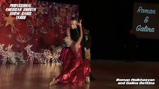 Roman Malkhasyan - Galina Detkina I Professional American Smooth Show Dance - Tango I NFDC 2020