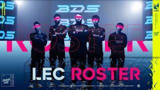 THIS IS OUR 2022 #LEC ROSTER - Official Team BDS Roster Announcement