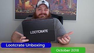 Lootcrate Unboxing - October 2018 - Invaders - Beardly Honest