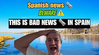 THIS IS  BAD NEWS) in spain  and it’s getting worse !!