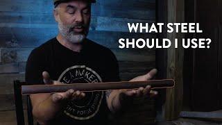 BLADESMITHING | Which Steel To Use For Knife Making | Beginner Tips