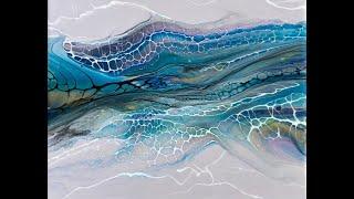 Bloom Swipe; Bloom Swipe Technique; Fluid Art; Abstract Art