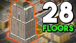 Spawning On The TALLEST Skyscraper In Project Zomboid! Can I Beat The Skyscraper Challenge?