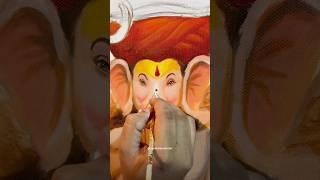 Live painting at parel cha Raja #painting #ganpati #ganpatibappamorya #art #livepainting