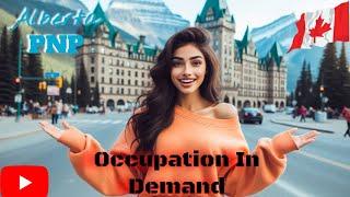 Alberta Occupation In Demand