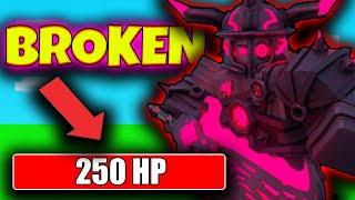 I'm Breaking Bedwars Records with 250hp Barbarian!