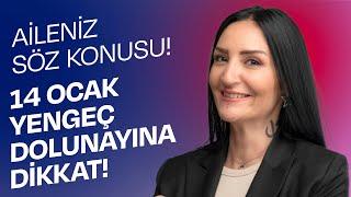 14 OCAK YENGEÇ DOLUNAYI AİLENİZ İÇİN GELDİ! NELERE DİKKAT ETMELİSİNİZ?! İLAHİ ADALET KAPIDA!!!