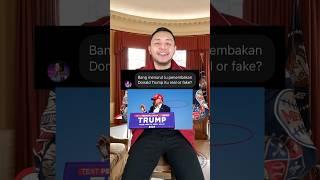 Penembakan Donald Trump itu REAL or FAKE? Ternyata… #shorts