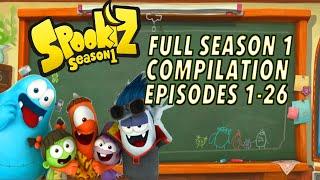   Spookiz   |  FULL EPISODE 1-26 SEASON 1 COMPILATION | (Season 1)  Videos For Kids 스푸키즈