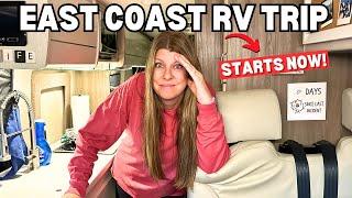 1000 MILES IN 2 DAYS! (solo van life)